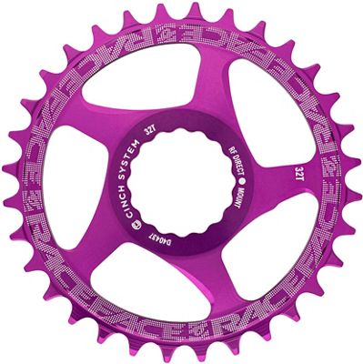 Race Face Direct Mount Cinch Narrow Wide Chainring - Purple - 26t}, Purple