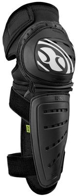 IXS Mallet Knee-Shin Guards - Black - L}, Black