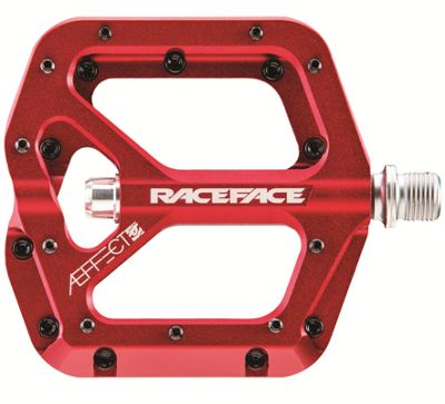 Pédales plates Race Face Aeffect - Rouge, Rouge