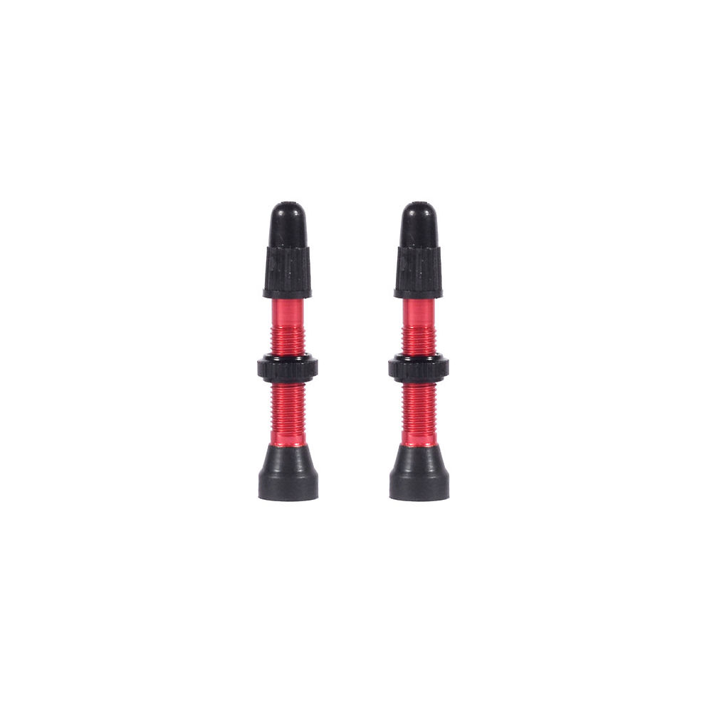 Valves WTB TCS Presta - La paire - Rouge - 46mm, Rouge