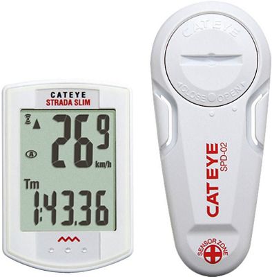 Unità Centrale & Sensore - Strada Slimline - Cateye - bianco, bianco