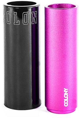 Pegs en plastique Colony Anyway - Noir - Rose - 10/14mm