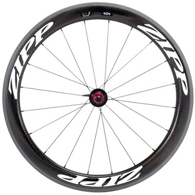 Roue à boyau Arrière Zipp 404 Firecrest - Noir - Blanc - Campag Freehub