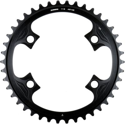 Shimano Dura Ace FC9000 Double Chainrings - Black - 36t}, Black