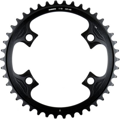 Shimano Dura Ace FC9000 Double Chainrings - Black - 110mm, Black