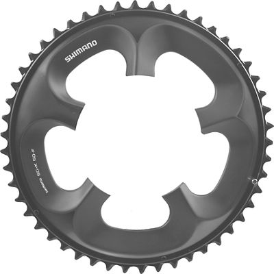 Shimano Ultegra FC6750 10 Spd Compact Chainrings - Grey - 50t}, Grey