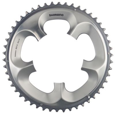 Shimano Ultegra FC6750 10 Spd Compact Chainrings - Silver - 110mm, Silver