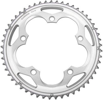 Shimano 105 FC5700 10 Speed Double Chainrings - Silver - 130mm, Silver