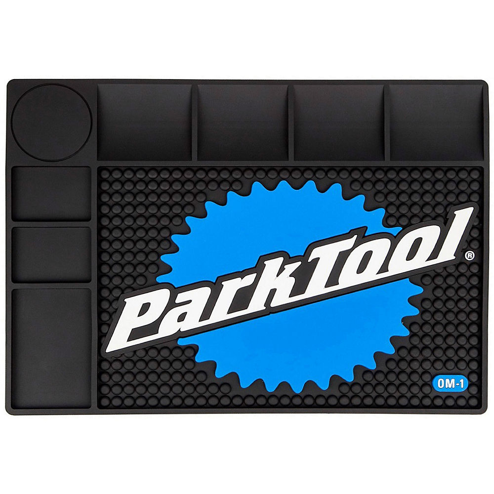 Plateau de réparation Park Tool Bench-Top Overhaul Mat - OM1 - Noir - Bleu, Noir - Bleu