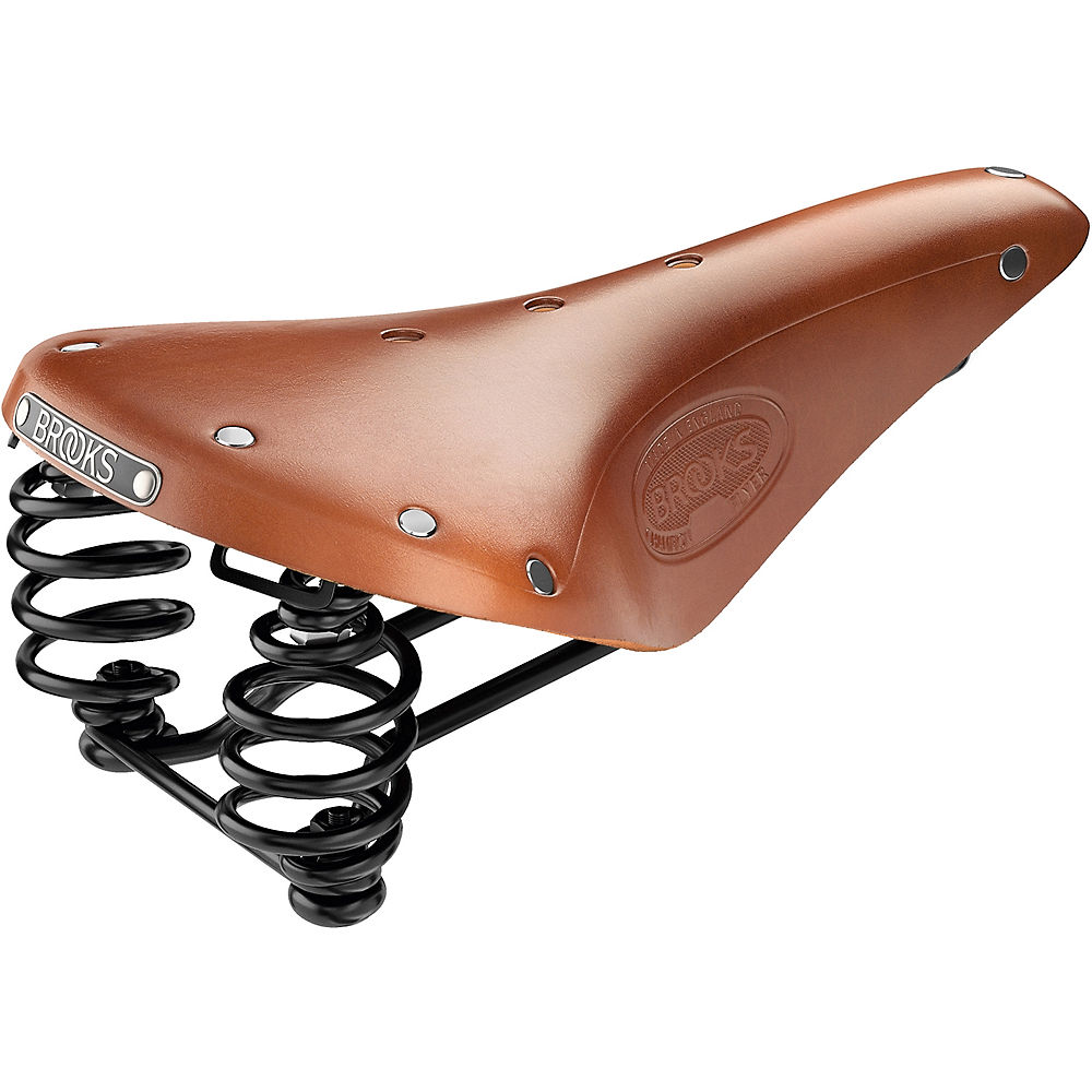 Selle Acier Brooks England Flyer - Miel