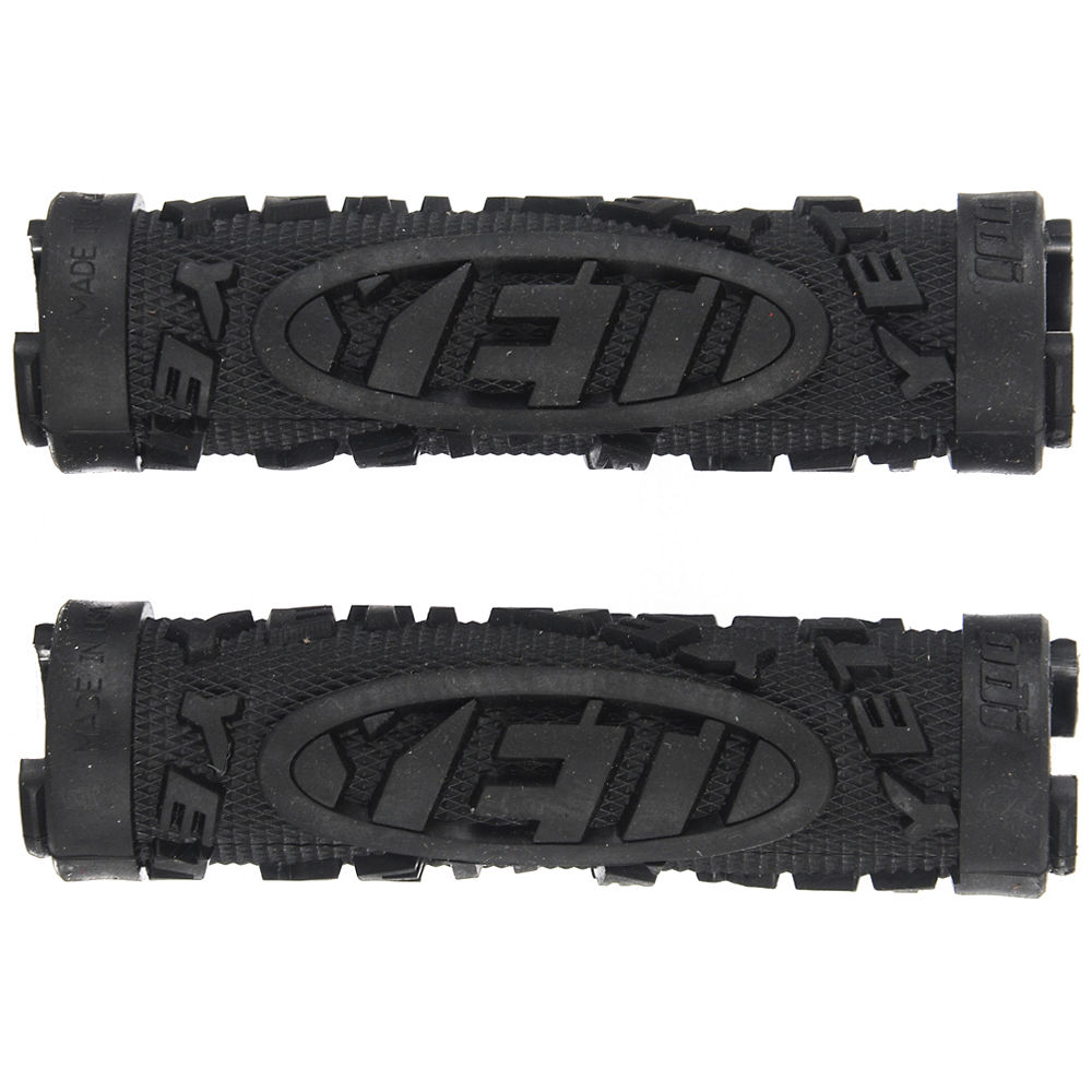 Poignées VTT ODI Yeti Hardcore Lock-On - Noir - 130mm, Noir