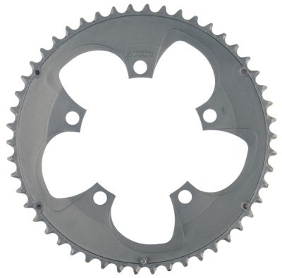 Shimano Tiagra FC4650 10sp Compact Chainrings - Silver - 34t}, Silver