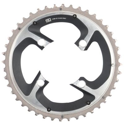 Plateau Double Shimano XTR FCM985 10 vitesses - Argent - 4-Bolt, Argent