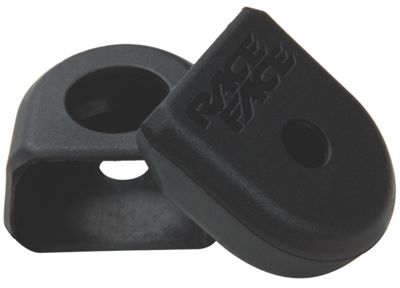 Paire de protections de manivelles Race Face - Noir, Noir