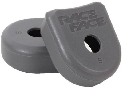 Paire de protections de manivelles Race Face - Gris, Gris