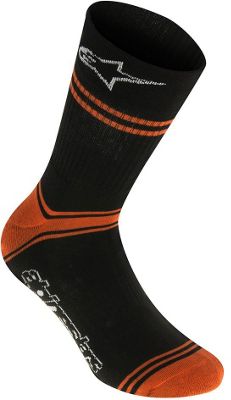 Chaussettes Alpinestars Summer 2017 - Noir - Orange léger - S/M