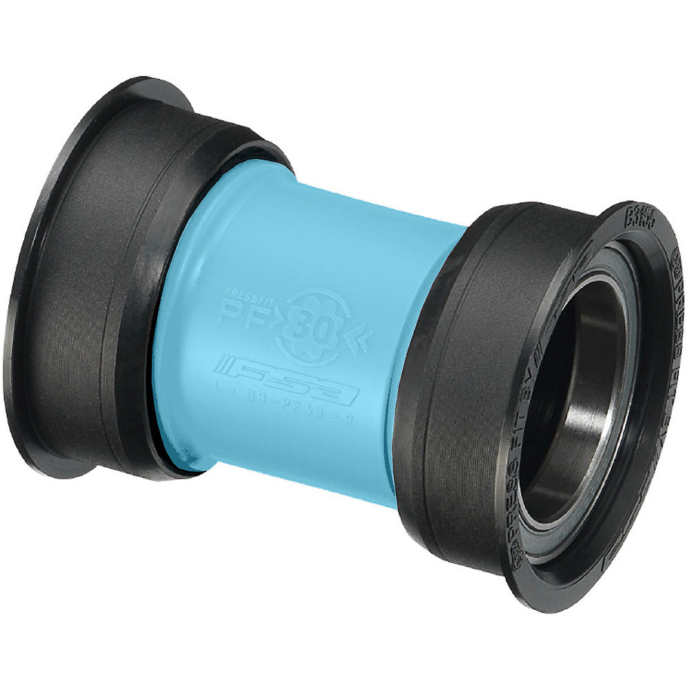 Boîtier de pédalier de route FSA PF30 - Noir - 68 x 46mm - PF30 - 24mm Spindle, Noir