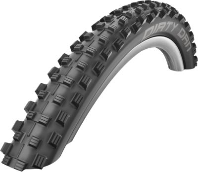 Schwalbe Dirty Dan Evo MTB Tyre - SuperGravity - Black - Folding Bead, Black