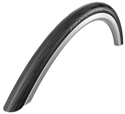 Schwalbe Ironman Road Tyre- Tubular RaceGuard - Black - OneStar}, Black