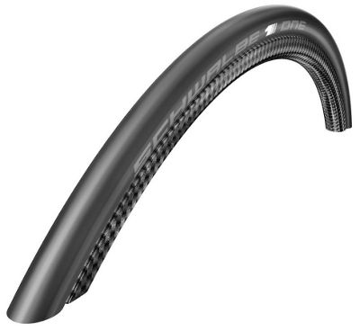 Schwalbe One Road Tyre - Tubular - Black - OneStar}, Black