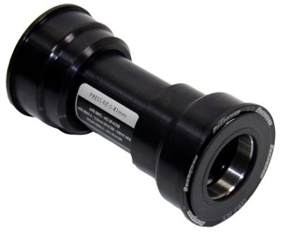 Hope PF41 Press Fit Stainless Bottom Bracket - Black - 86.5/89.5/92mm - PF41 - 24mm Spindle, Black