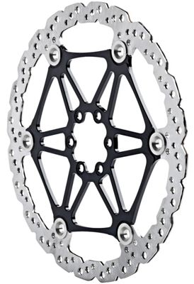 Hope Tech 3 V4 Vented Floating Disc Rotor - Black - 203mm, Black