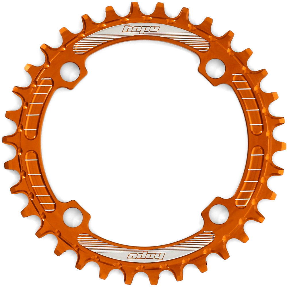 Bague de blocage Hope Retainer Narrow Wide - Orange - 4-Bolt, Orange