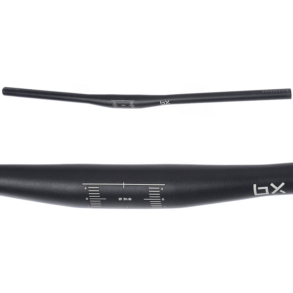 Brand-X Mountain Bike Flat Handlebar - Black - 31.8mm, Black