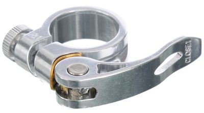 Collier de selle Brand-X à serrage rapide - Argent - 28.6mm