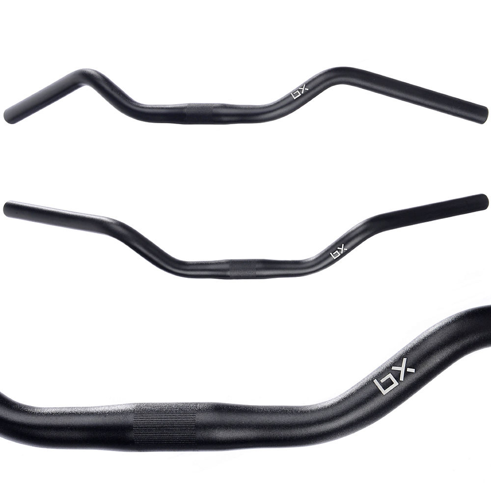 Image of Brand-X Trekking High Rise Handlebar - Black - 25.4mm, Black