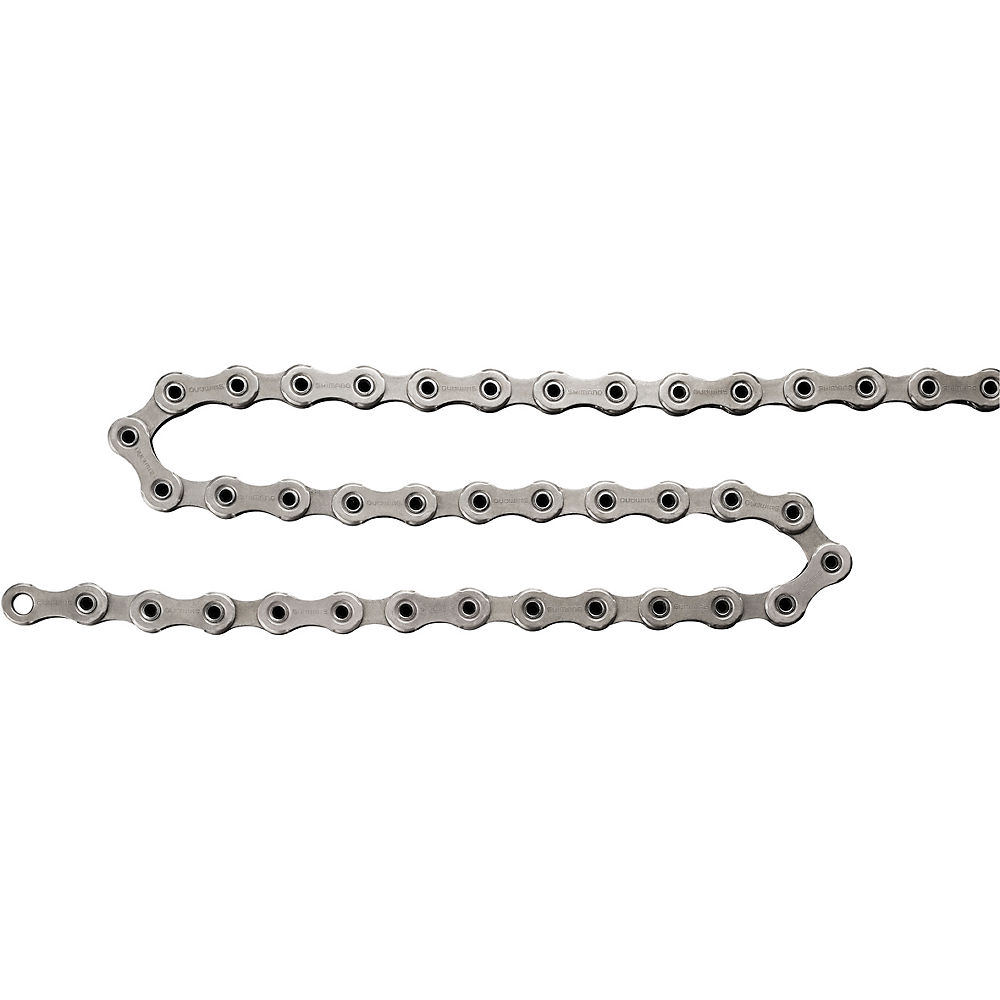 Chaîne Shimano Dura-Ace/XTR HG901 11sp SIL-TEC - Argent - 116 Links - QLink, Argent