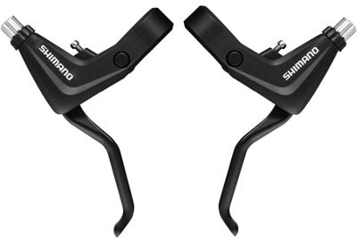 Shimano Alivio T4000 Trekking V-Brake Levers - Black - Pair, Black