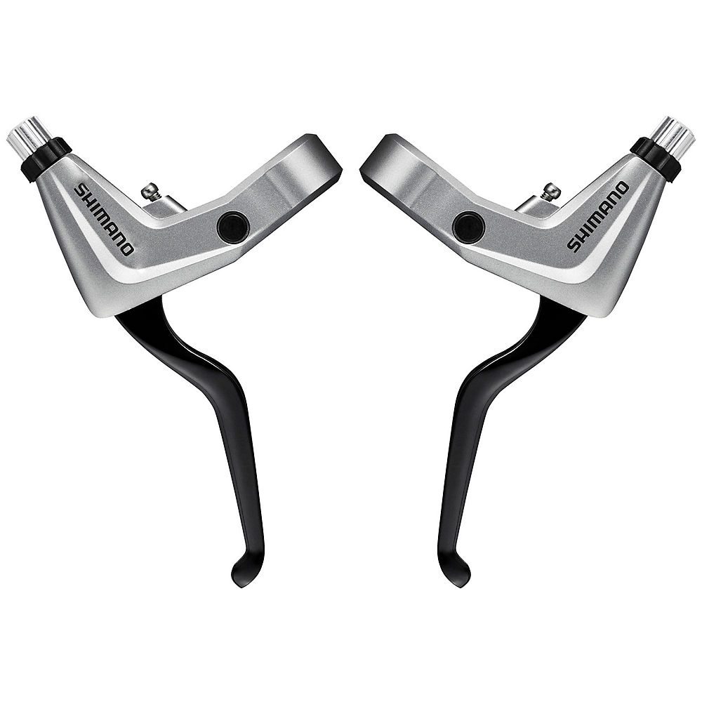 Shimano Alivio T4000 Trekking V-Brake Levers - Silver - Pair}, Silver