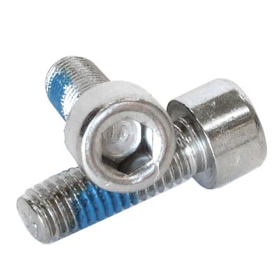 Clarks Bottle Cage Bolts - Silver, Silver