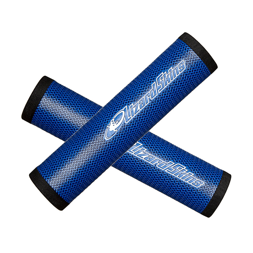 Poignées VTT Lizard Skins DSP Grips 30.3mm - Bleu - 130mm, Bleu