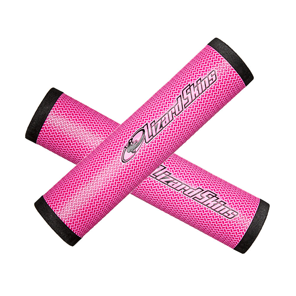 Poignées VTT Lizard Skins DSP Grips 30.3mm - Rose - 130mm, Rose