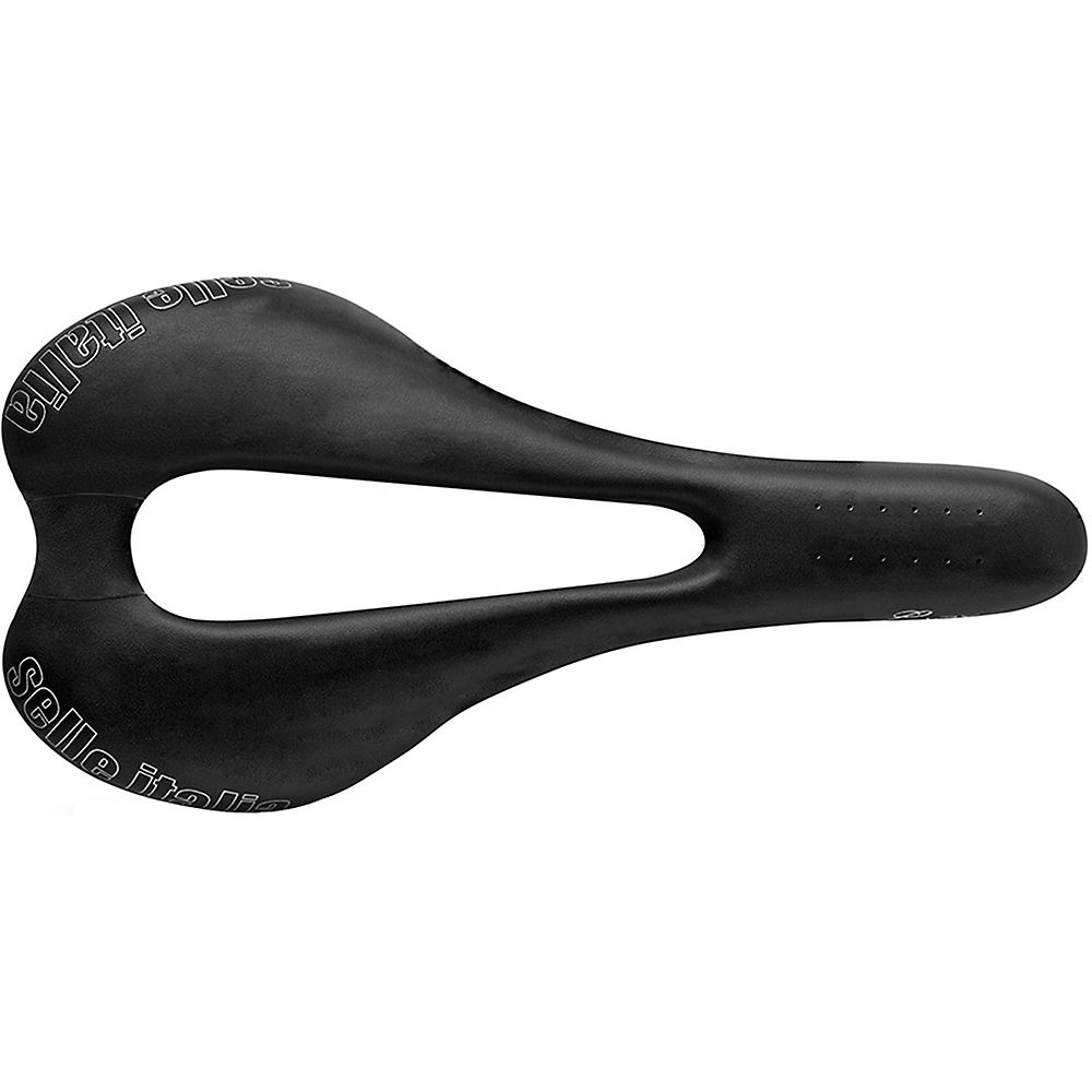 Selle VTT/Route Selle Italia SLR Femme Flow - Noir/Blanc, Noir/Blanc