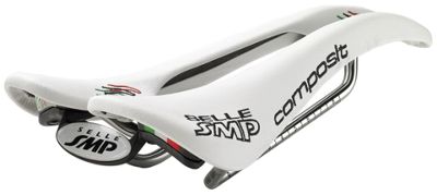 Selle SMP Composite Road Bike Saddle - White - 129mm Wide, White