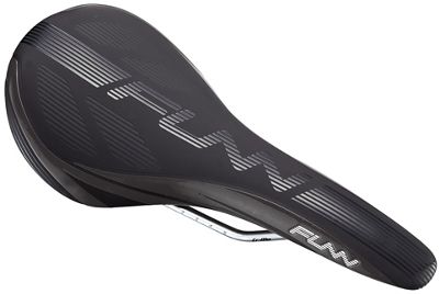 Funn Adlib Saddle - Black - Black - 132mm Wide, Black - Black