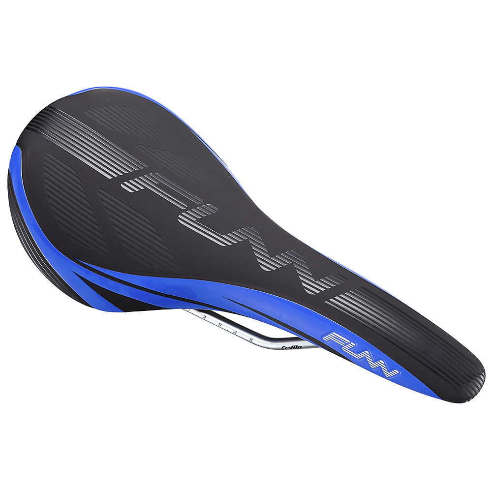 Selle VTT/Route Funn Adlib - Noir - Bleu - 132mm Wide, Noir - Bleu
