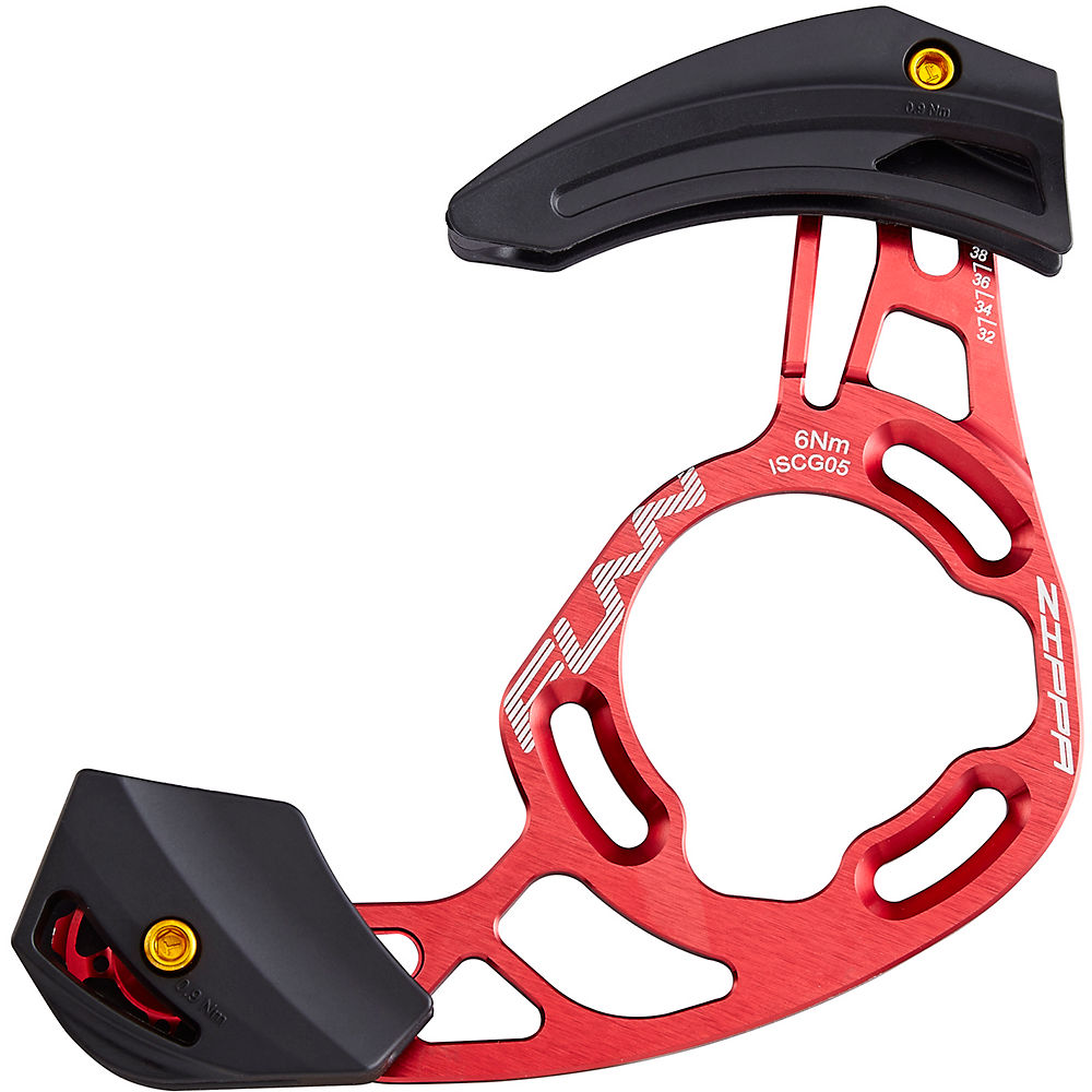 Guide-Chaîne Funn Zippa AM - Rouge - ISCG05 - BB Mount, Rouge
