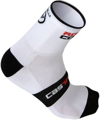 Calze Rosso Corsa 6 - Castelli  - Bianco, Bianco