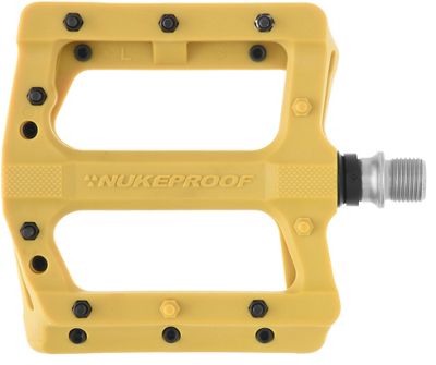 Nukeproof Neutron EVO Flat Pedals - Mustard, Mustard