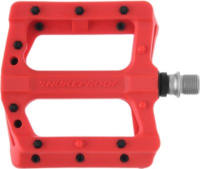 Nukeproof Neutron EVO Flat Pedals - Red, Red