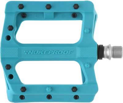 Pédales plates Nukeproof Neutron EVO (Electron EVO) - Turquoise, Turquoise
