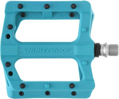 Nukeproof Neutron EVO Flat Pedals - Turquoise, Turquoise