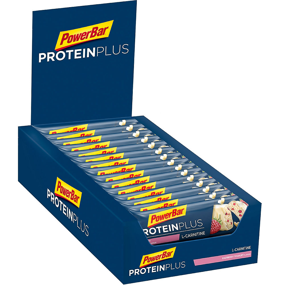 Barritas de proteínas y L-carnitina PowerBar Plus (35 gr x 30)