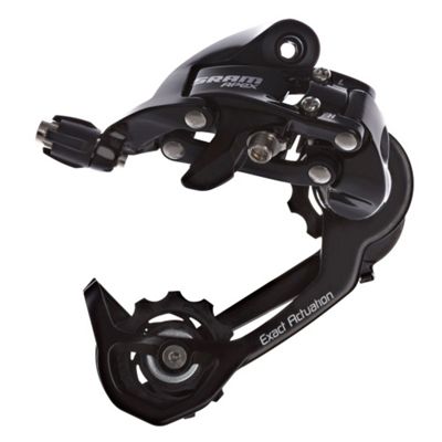 SRAM Apex WiFLi 10sp Rear Derailleur - Black - Medium Cage, Black