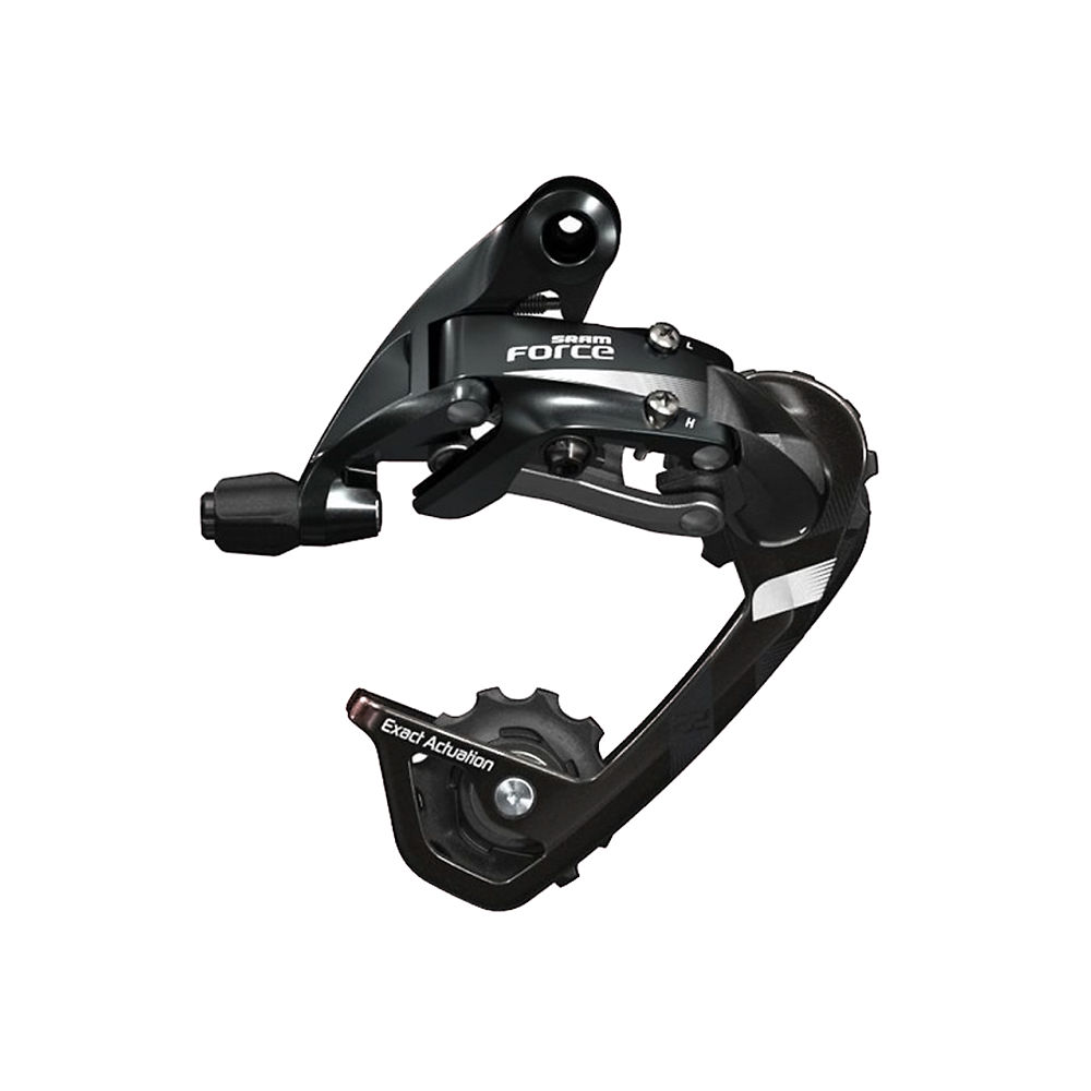 Dérailleur route arrière SRAM Force 22 WiFLi 11 vitesses - Noir - Medium Cage, Noir