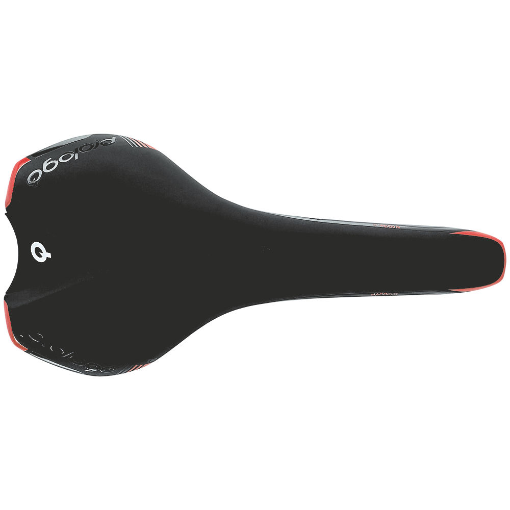 Selle VTT/Route PROLOGO Nago Evo NK - Noir solide - White Decal